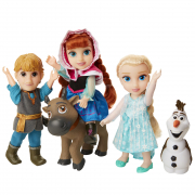 Set de joaca Frozen 2 (5 pcs)