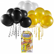 BUNCH O BALLOONS Party balloons Set Refill NEGRU/AURIU/ALB