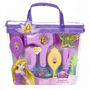 Set de coafura Printese Disney cu uscator de par functional Rapunzel