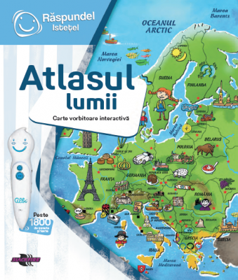 Raspundel Istetel carte Atlasul Lumii