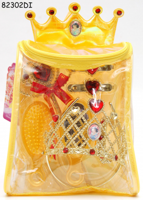 Rucsac cu accesorii pentru par 8 piese - Snow White